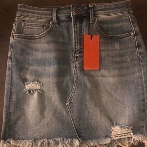 Denim skirt by Risen size Medium NWT